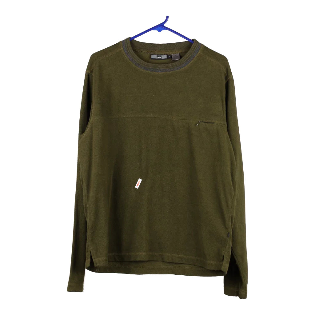 image of Rei Fleece - Medium Green Polyester