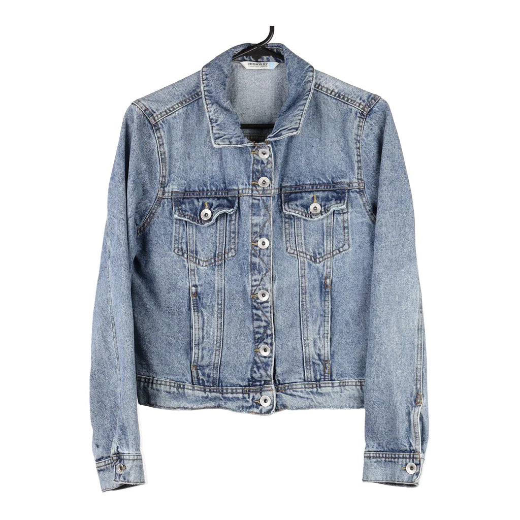 image of Highway Jeans Denim Jacket - Small Blue Cotton