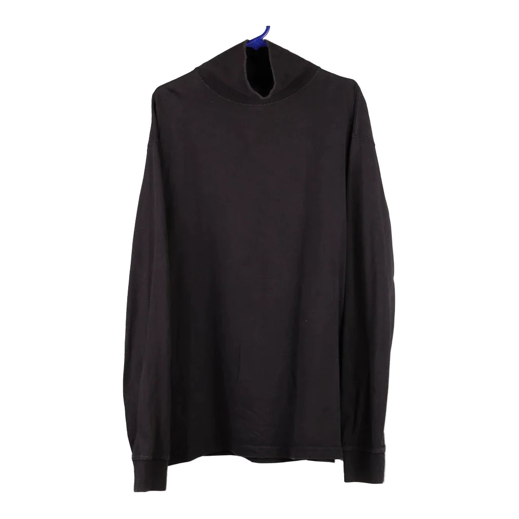 image of Carhartt Long Sleeve T-Shirt - XL Black Cotton Blend
