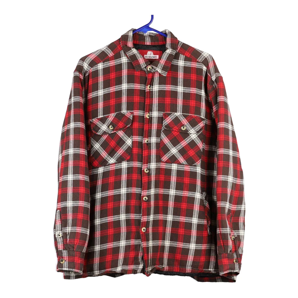 Image of Adventure Line Overshirt - XL Red Cotton