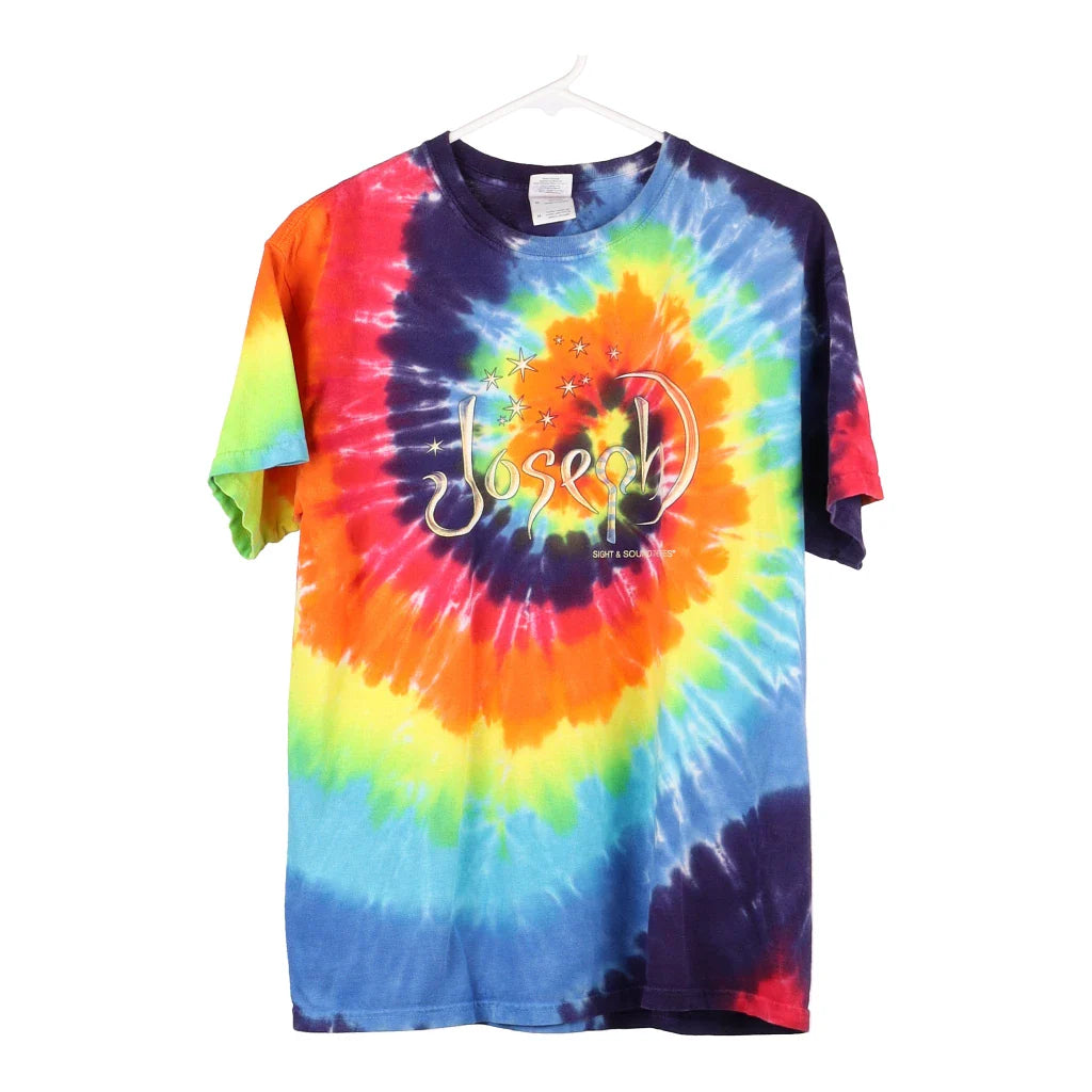 image of Joseph Gildan Tie-Dye T-Shirt - Medium Multicoloured Cotton