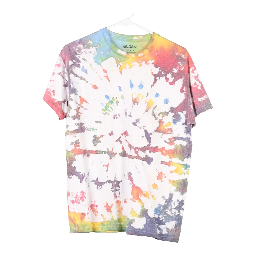 image of Gildan Tie-Dye T-Shirt - Medium Multicoloured Cotton