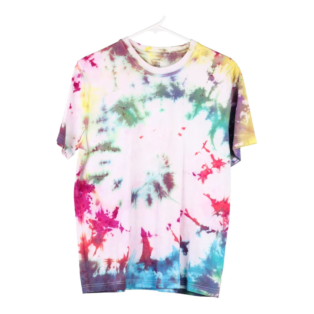 image of George Tie-Dye T-Shirt - Medium Multicoloured Cotton