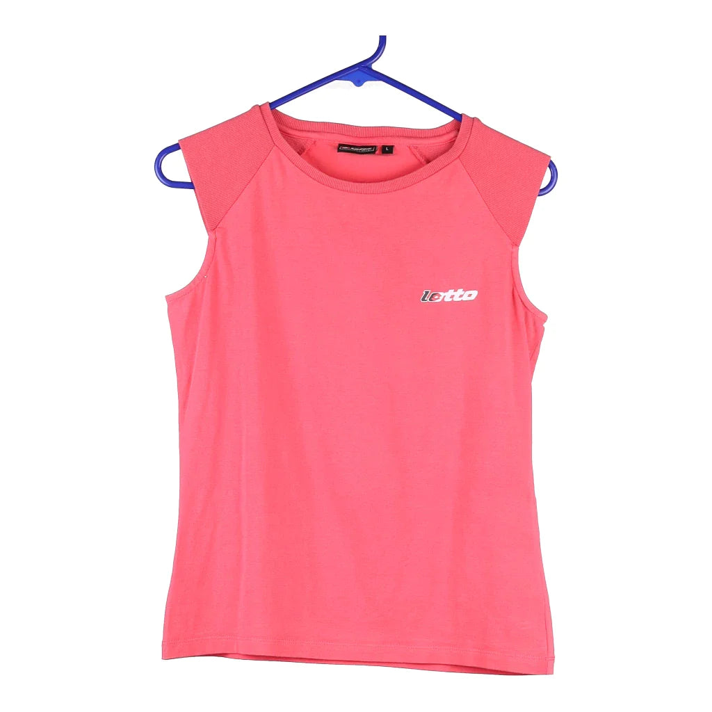 Image of Lotto Vest - Medium Pink Cotton