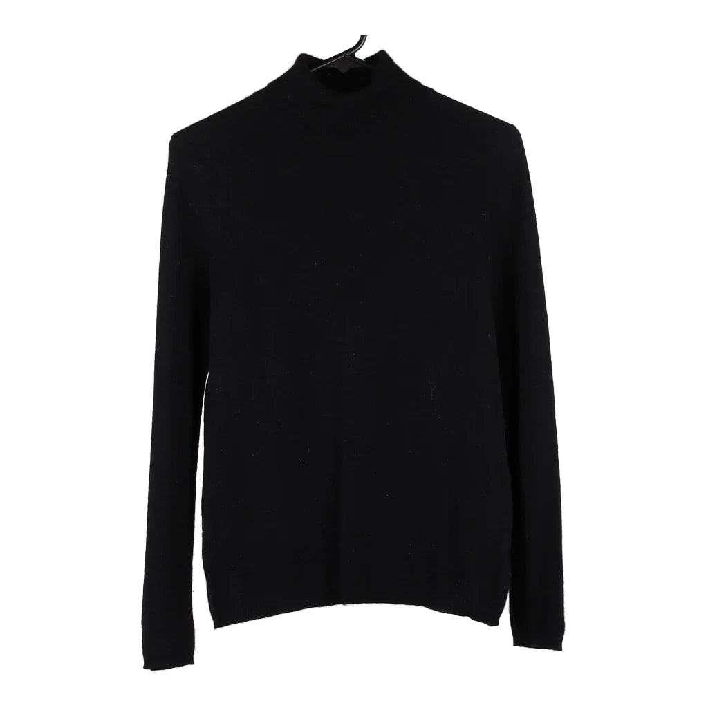 image of Charter Club Rollneck - Small Black Cashmere