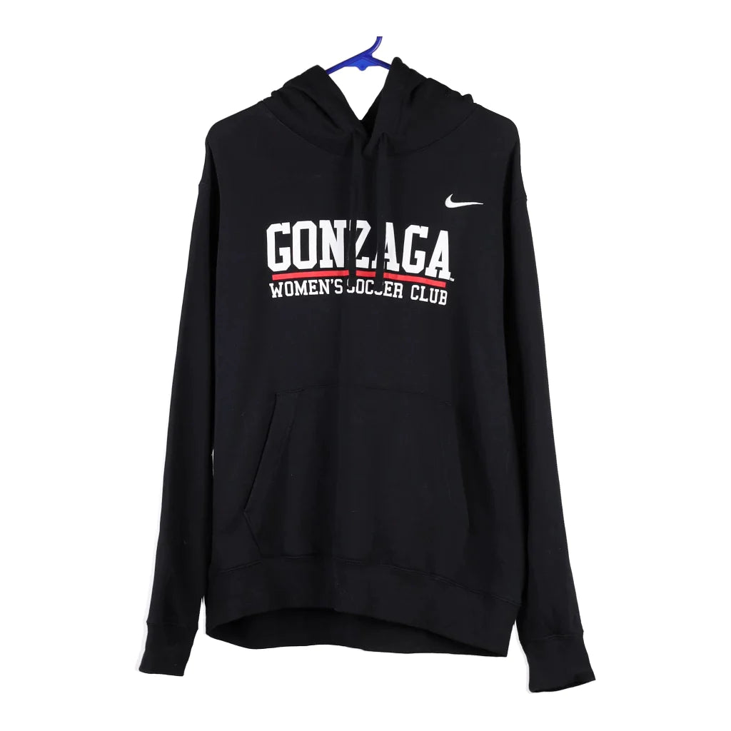 image of Gonzaga Womens Soccer Club Nike Hoodie - Large Black Cotton Blend