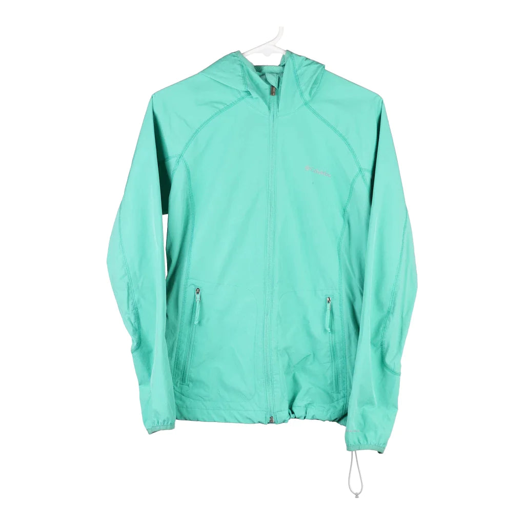 Image of Columbia Jacket - Small Green Nylon