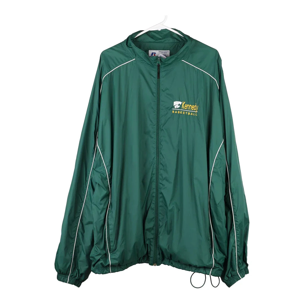 image of Kennedy Basketball Russell Athletic Jacket - 2XL Green Polyester
