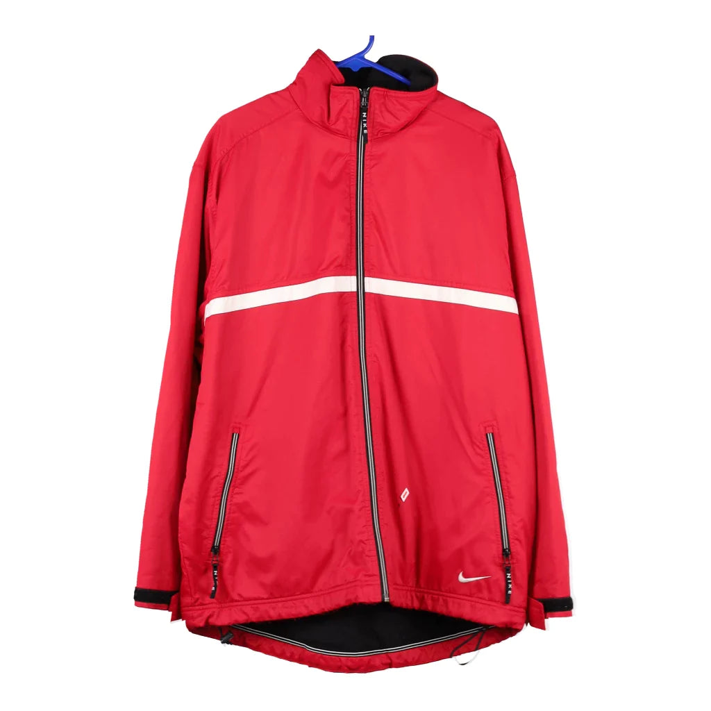 image of Nike Jacket - XL Red Polyester