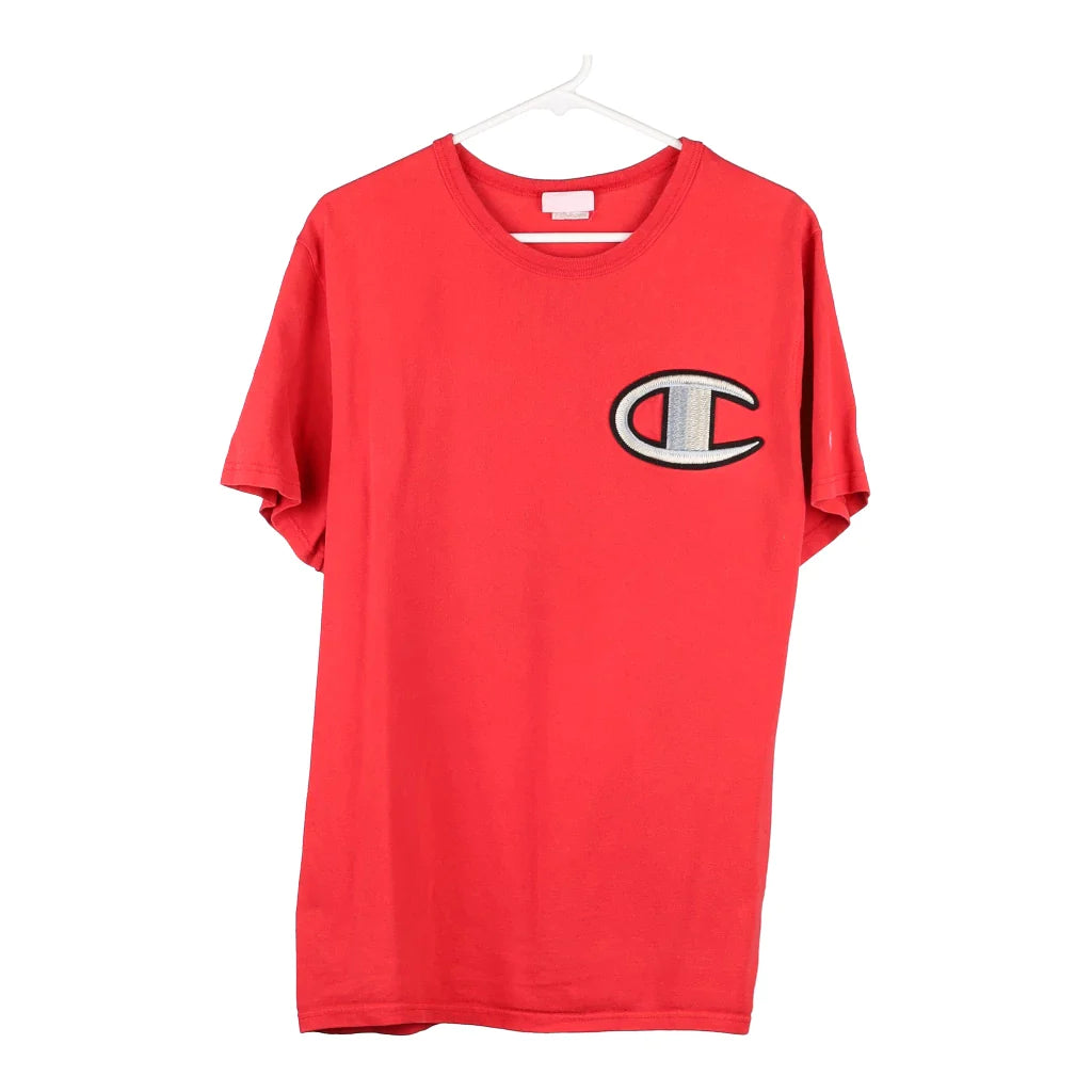 image of Champion T-Shirt - Large Red Cotton