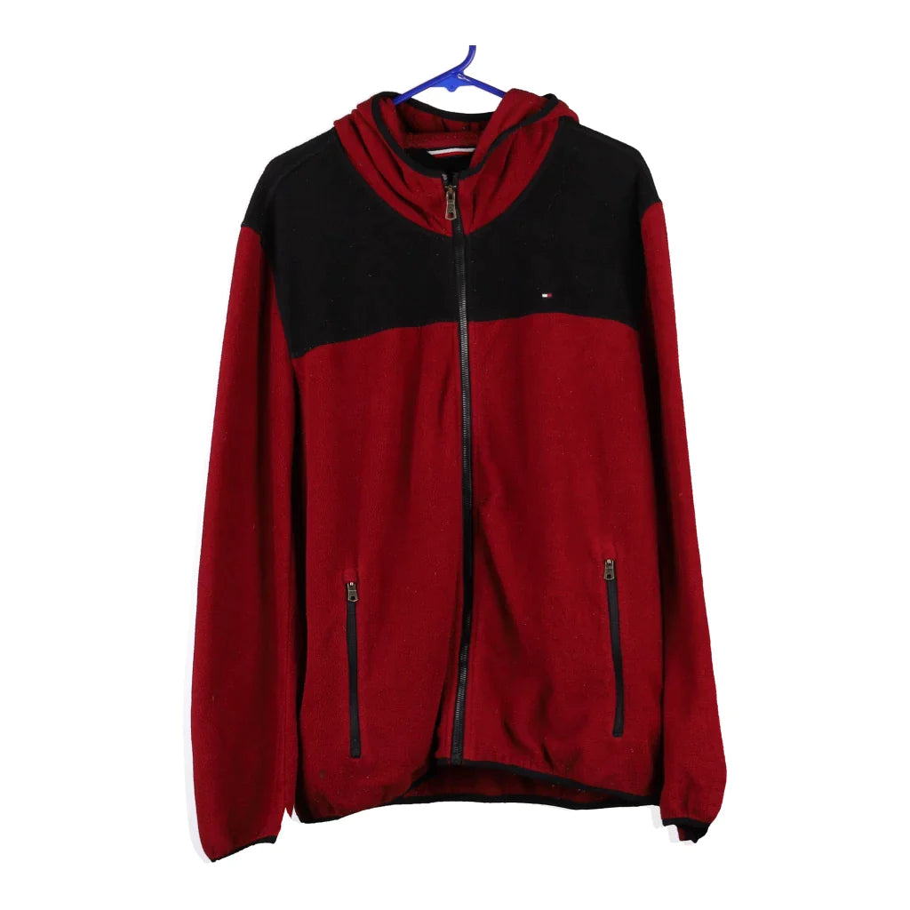 Image of Tommy Hilfiger Fleece - XL Red Polyester