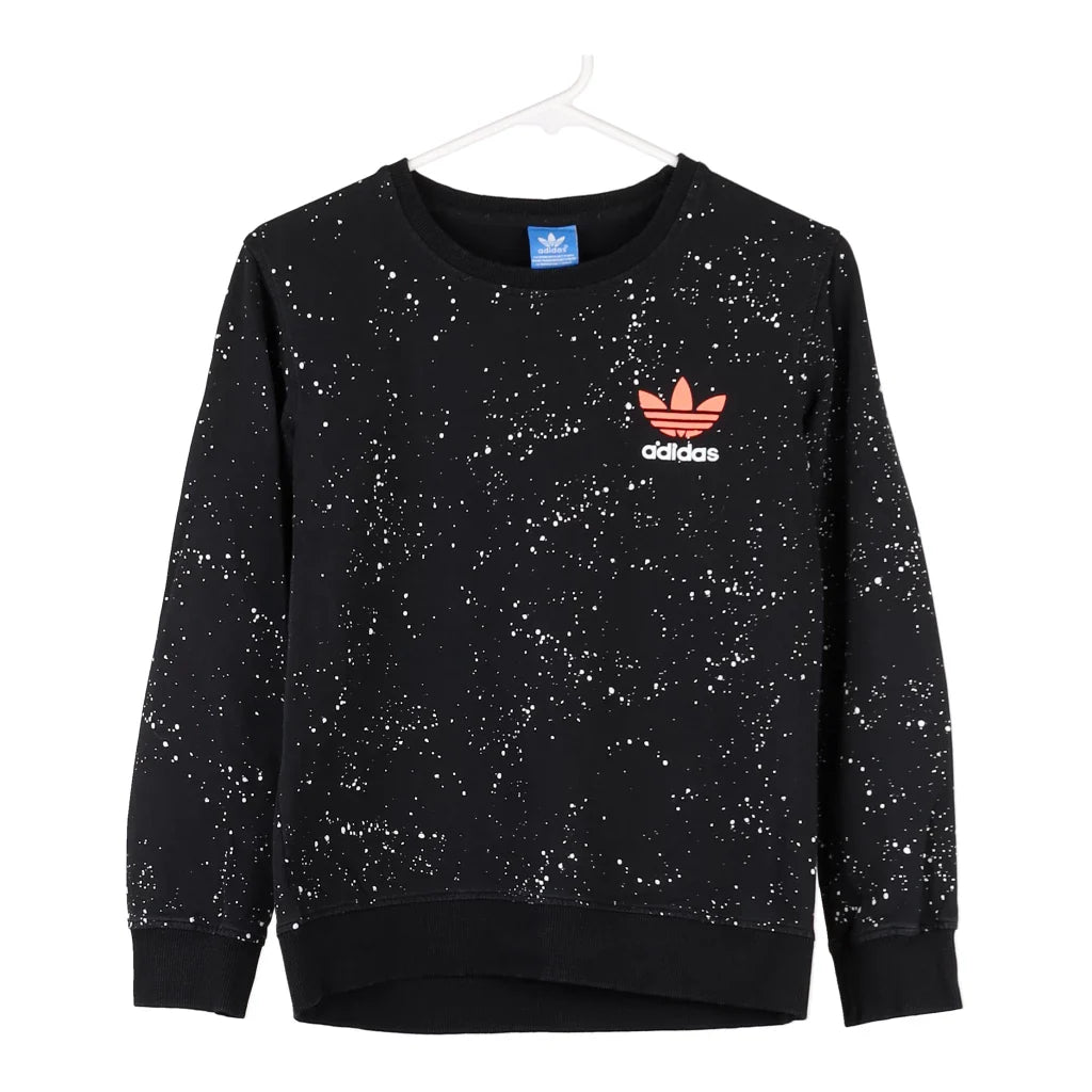 image of Age  10-12 Adidas Sweatshirt - 2XL Black Cotton
