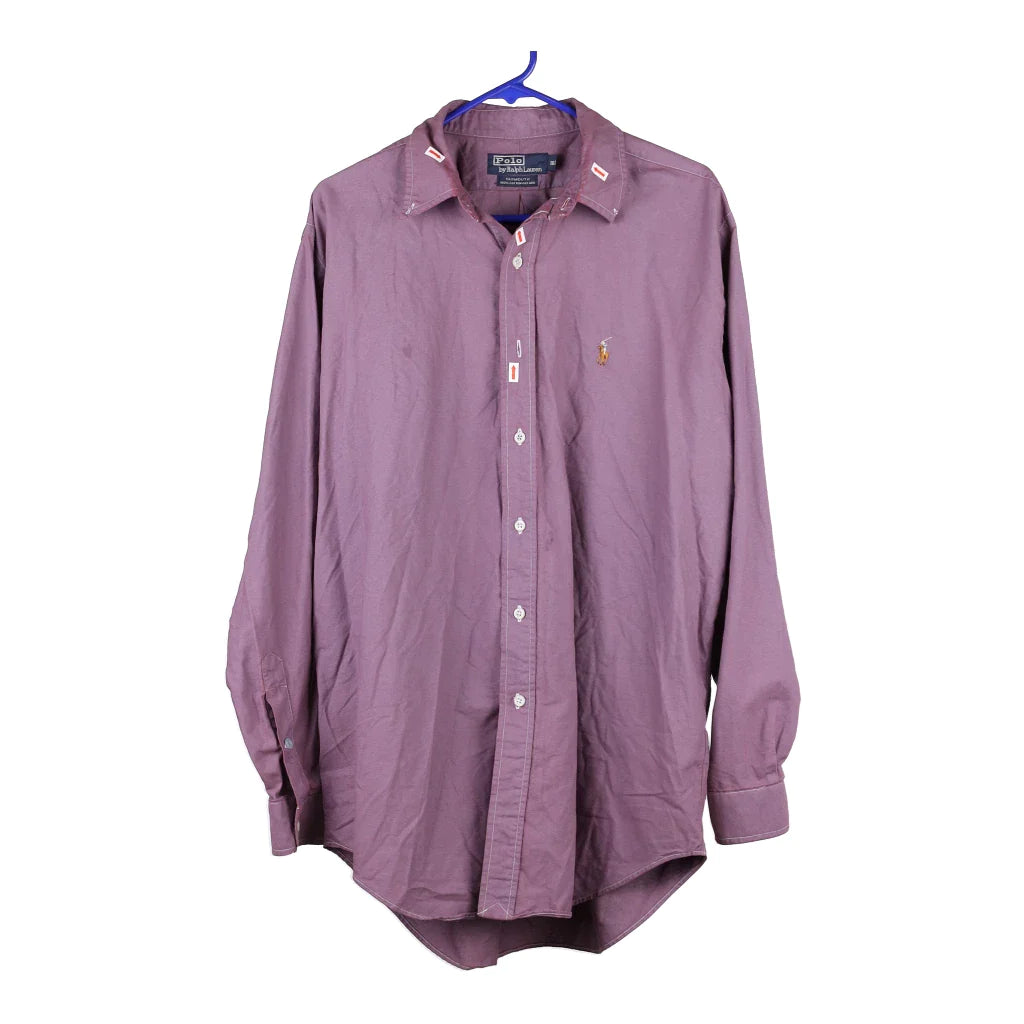 image of Bootleg Ralph Lauren Shirt - XL Purple Cotton