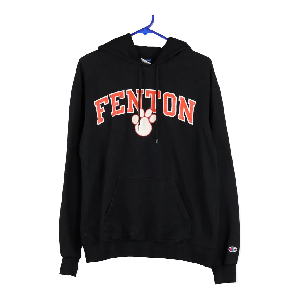 Image of Fenton Champion Hoodie - Medium Black Cotton Blend