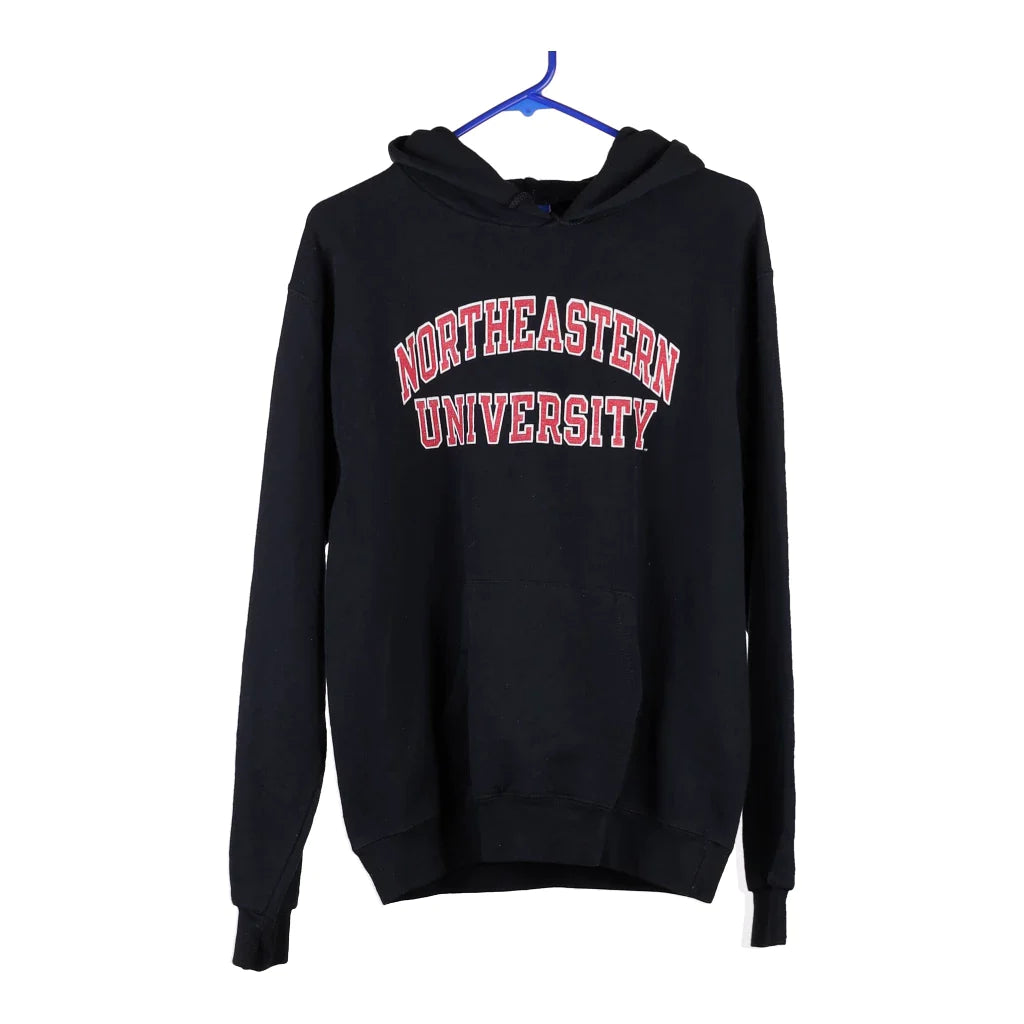 image of Northeastern University Champion College Hoodie - Small Black Cotton Blend