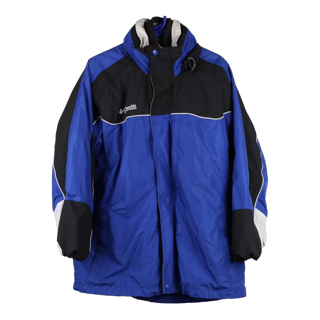 image of Columbia Jacket - Large Blue Nylon