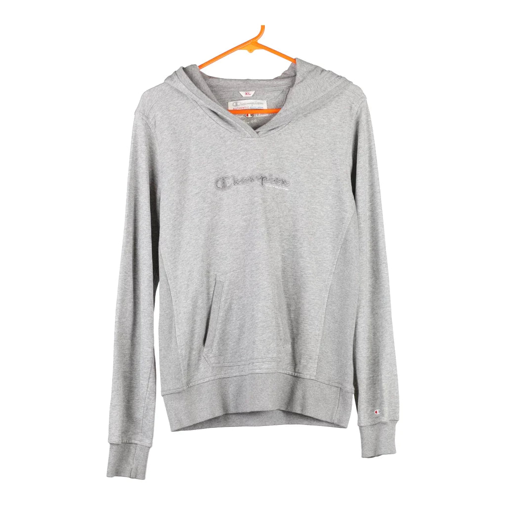 image of Champion Hoodie - XL Grey Cotton