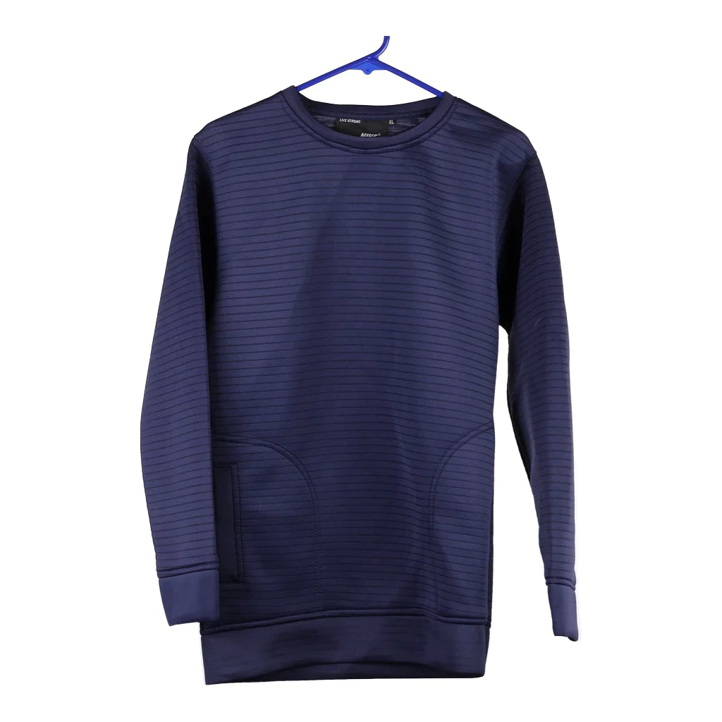 image of Bootleg Nike Sweatshirt - XL Navy Polyester