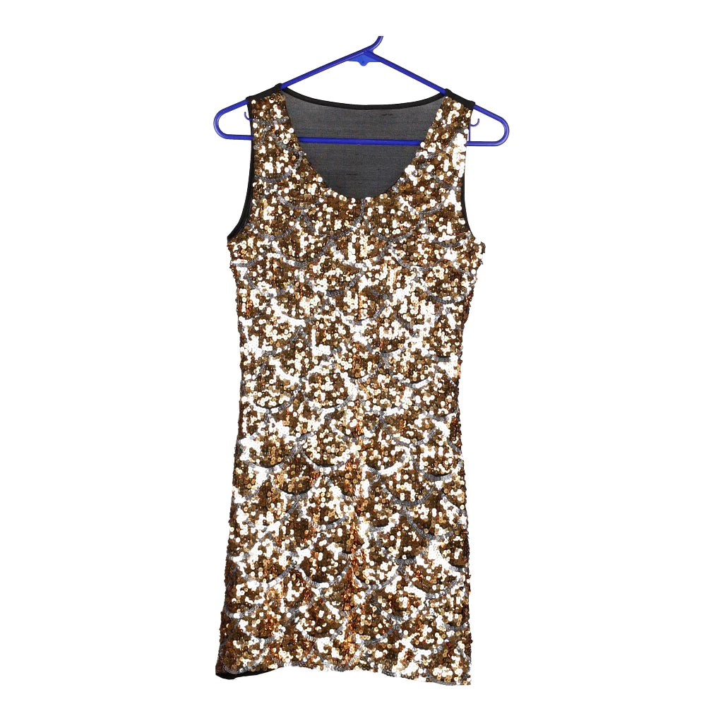 image of Unbranded Sequin Dress - Medium Black Polyester