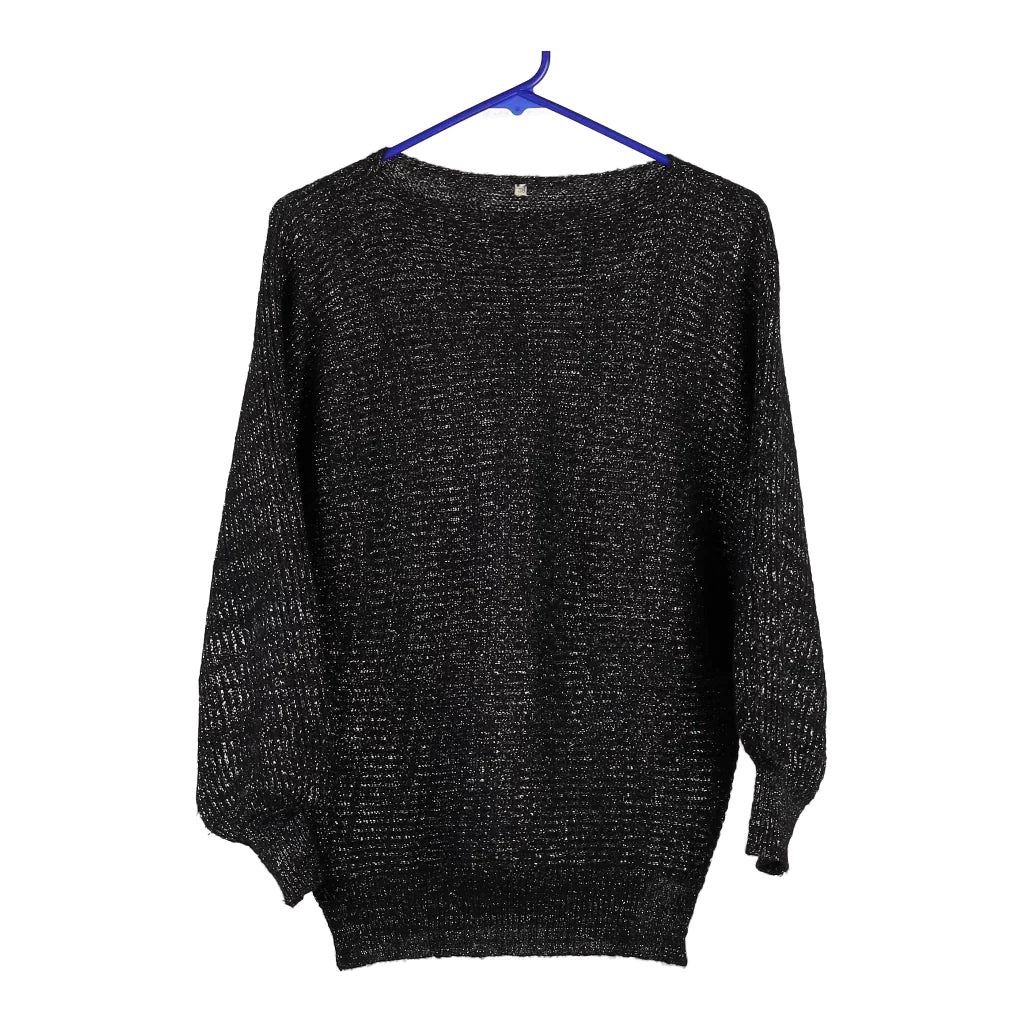 image of Unbranded Jumper - Medium Black Polyester Blend