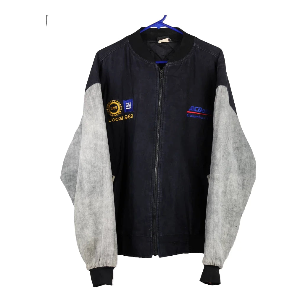image of Nemesis Varsity Jacket - XL Black Cotton