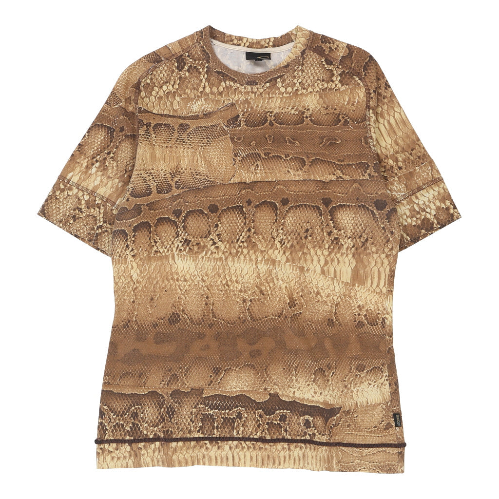 Image of Just Cavalli T-Shirt - XL Beige Cotton