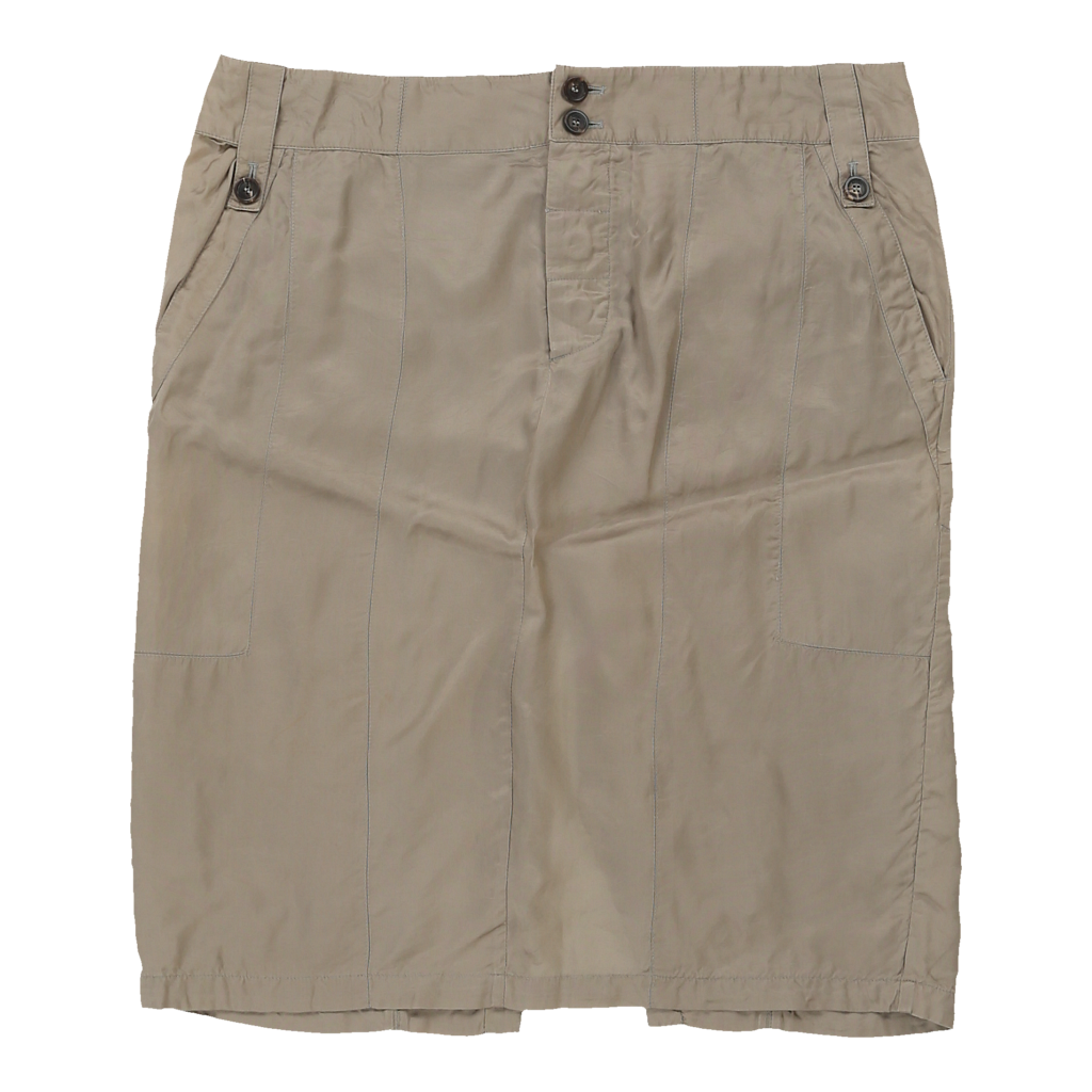 image of Gucci Skirt - 32W UK 12 Beige Viscose