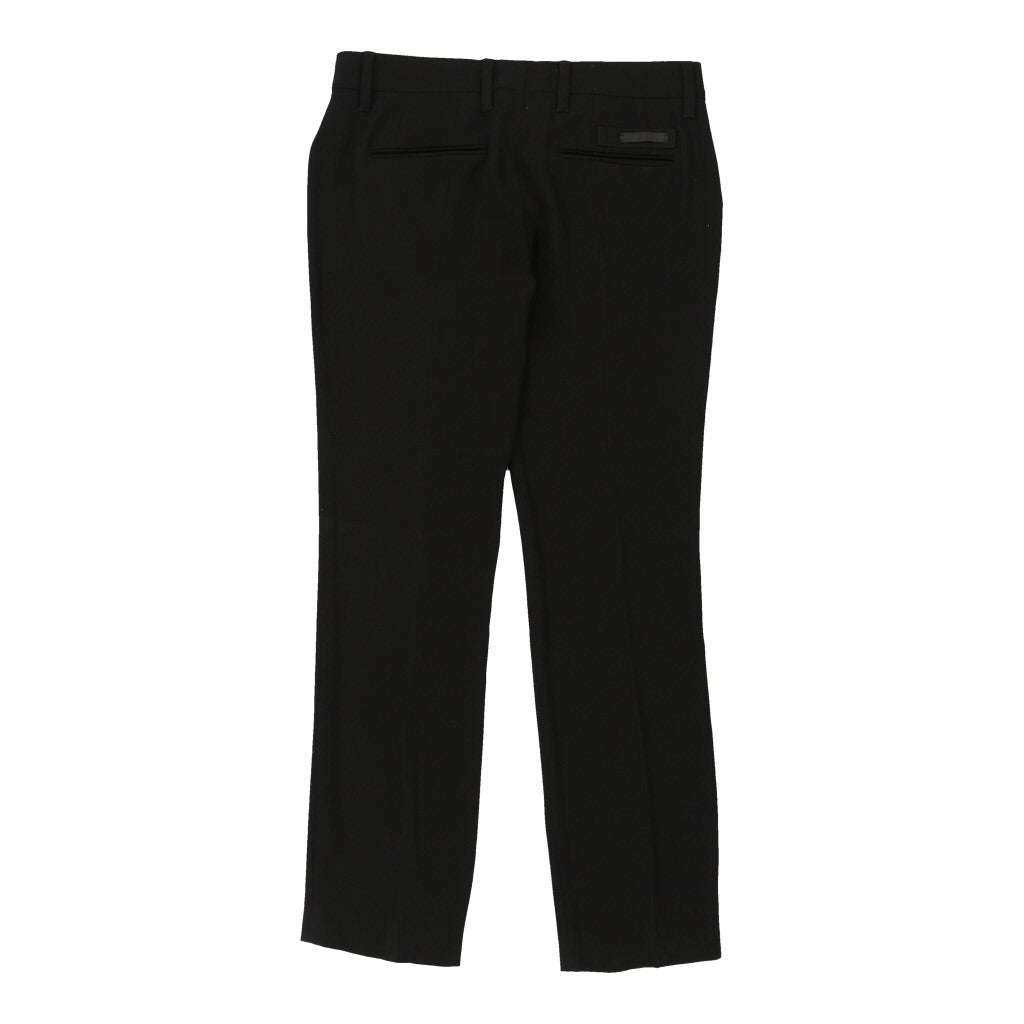 image of Prada Trousers - 30W UK 8 Navy Wool