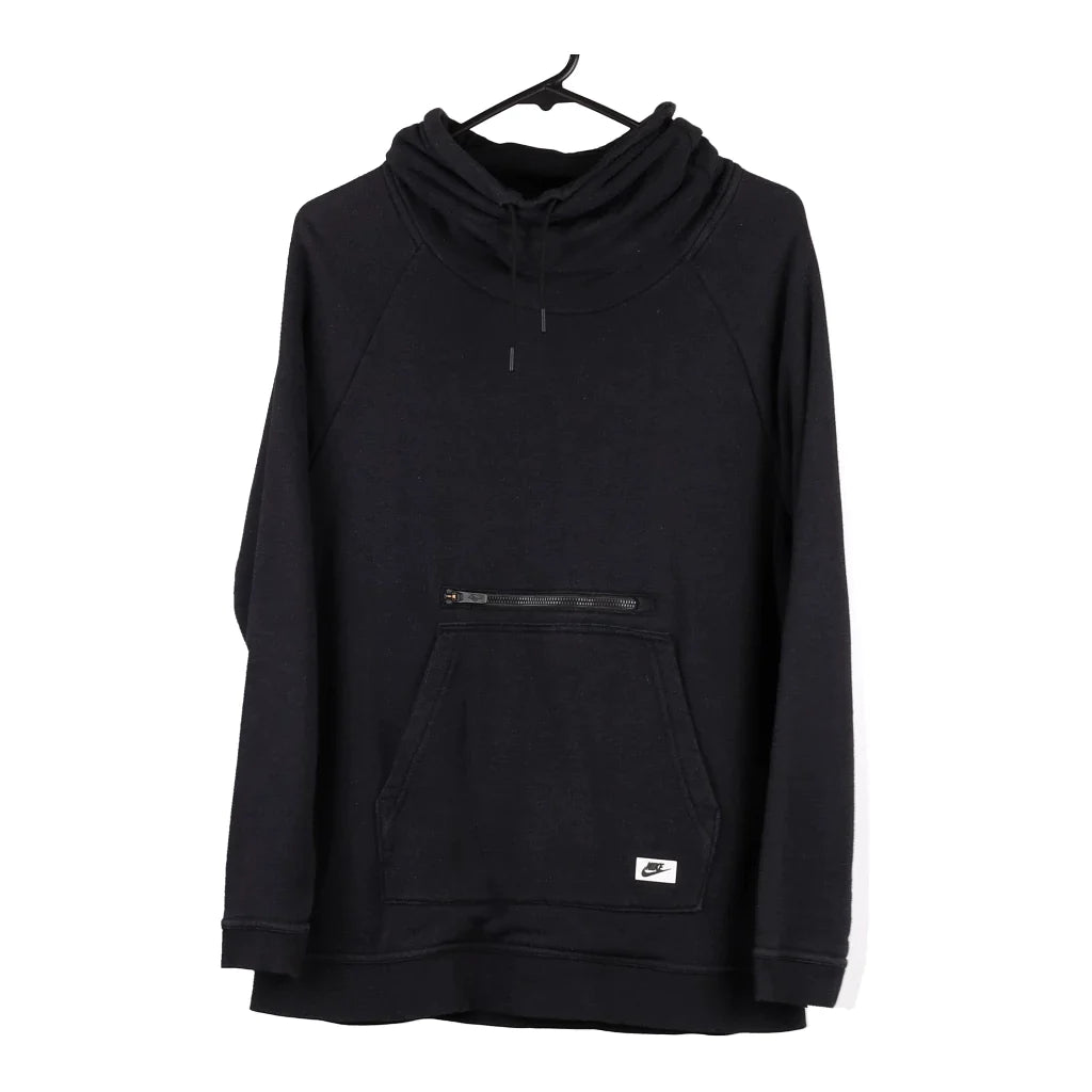 image of Nike Hoodie - Small Black Cotton Blend