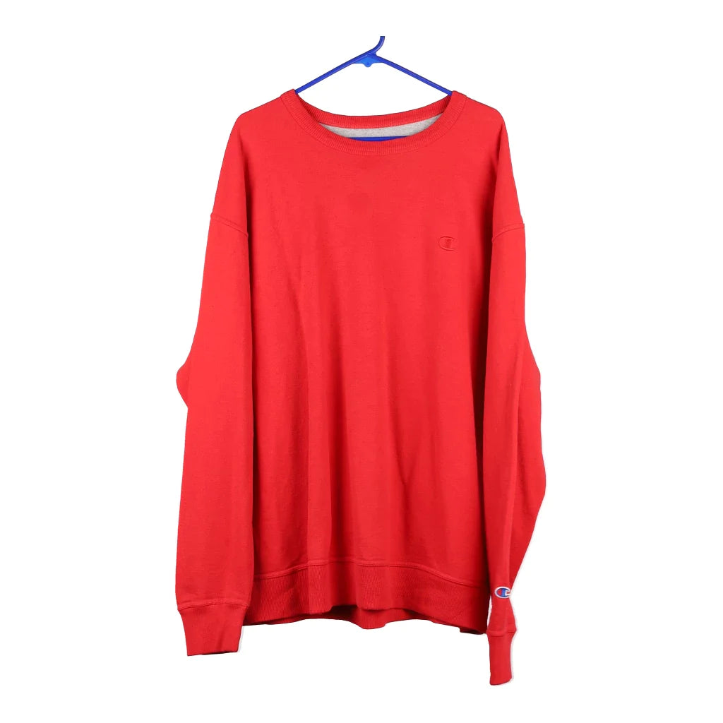 image of Champion Sweatshirt - 2XL Red Cotton Blend