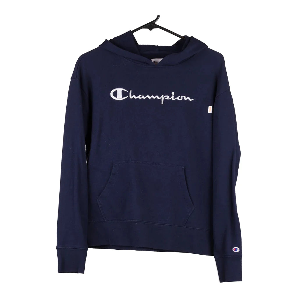 image of Champion Hoodie - Medium Navy Cotton