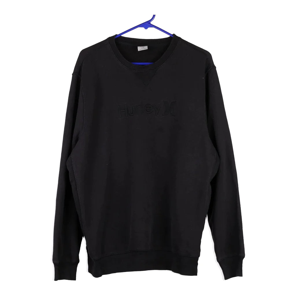 image of Hurley Sweatshirt - Large Black Cotton