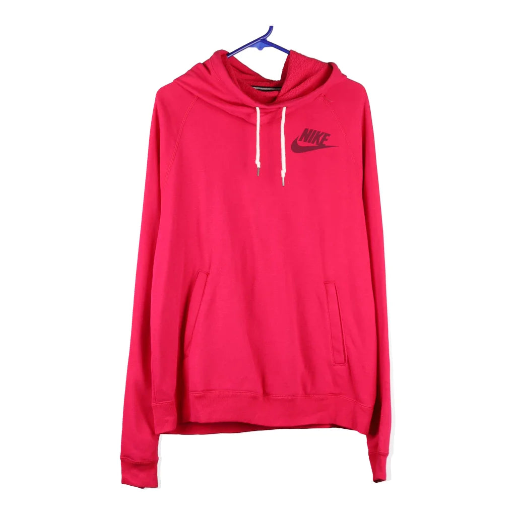 image of Nike Spellout Hoodie - XL Pink Cotton