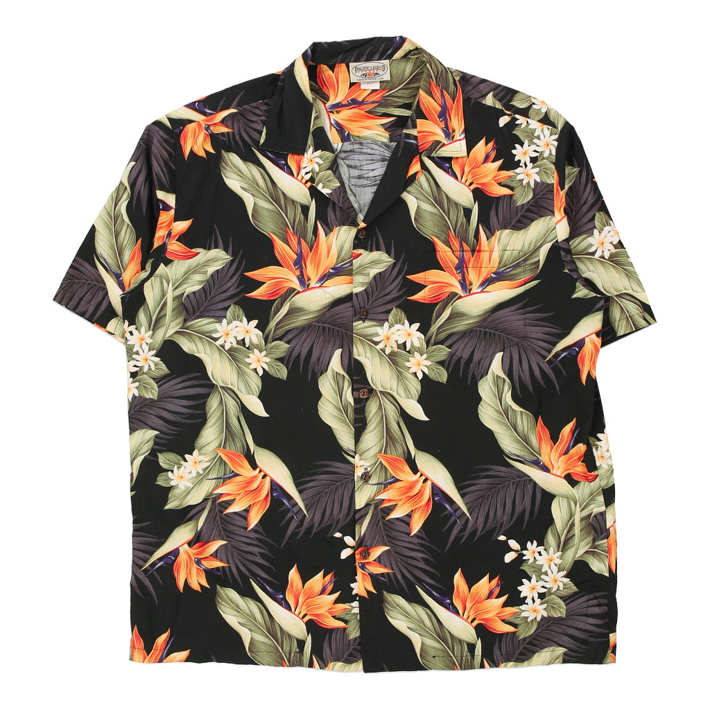 Image of Pacific Legend Floral Hawaiian Shirt - XL Multicoloured Cotton