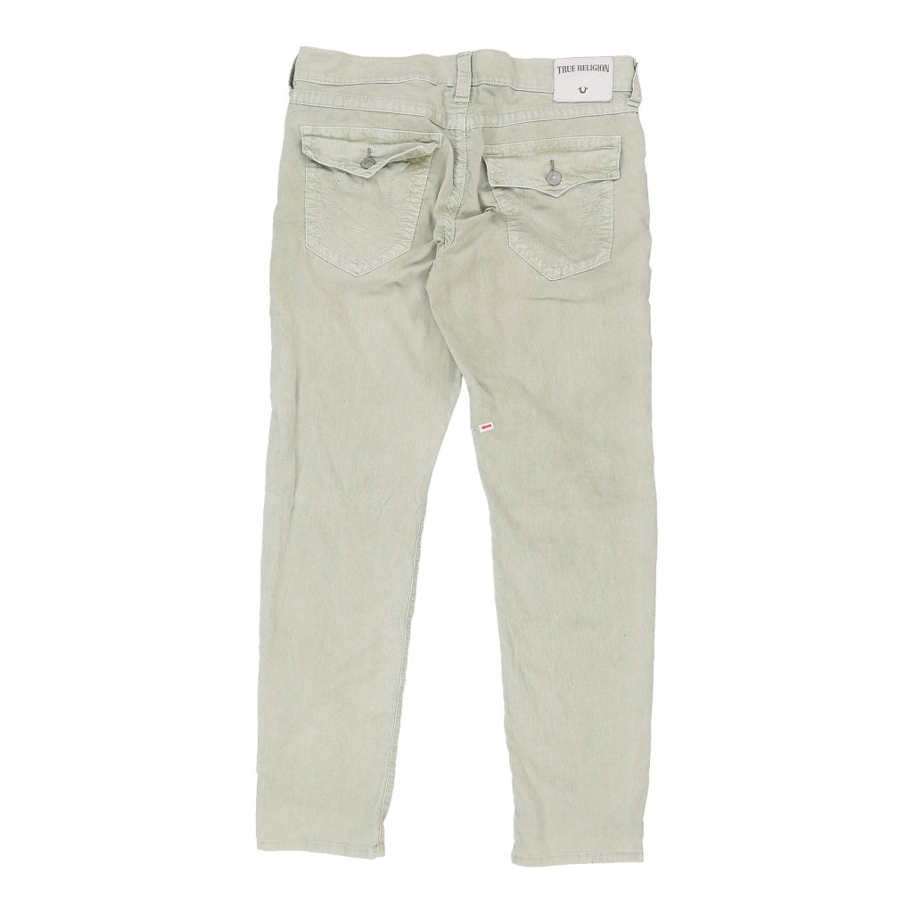 image of Ricky True Religion Jeans - 40W 34L Green Cotton