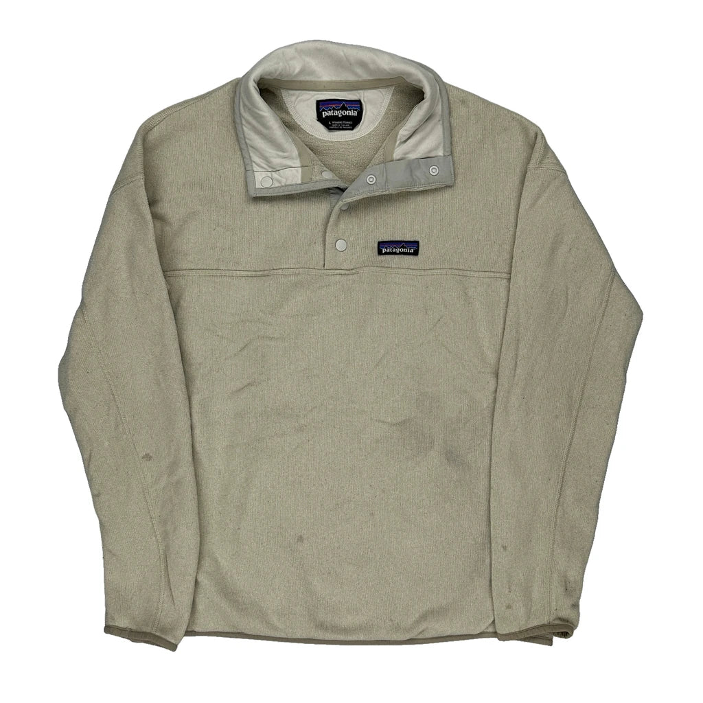 image of Patagonia Fleece - Large Beige Polyester