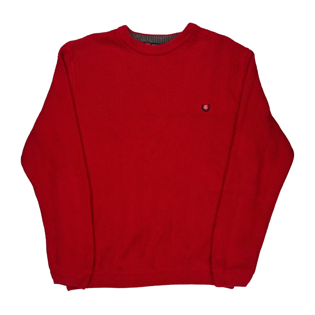image of Chaps Ralph Lauren Jumper - XL Red Cotton