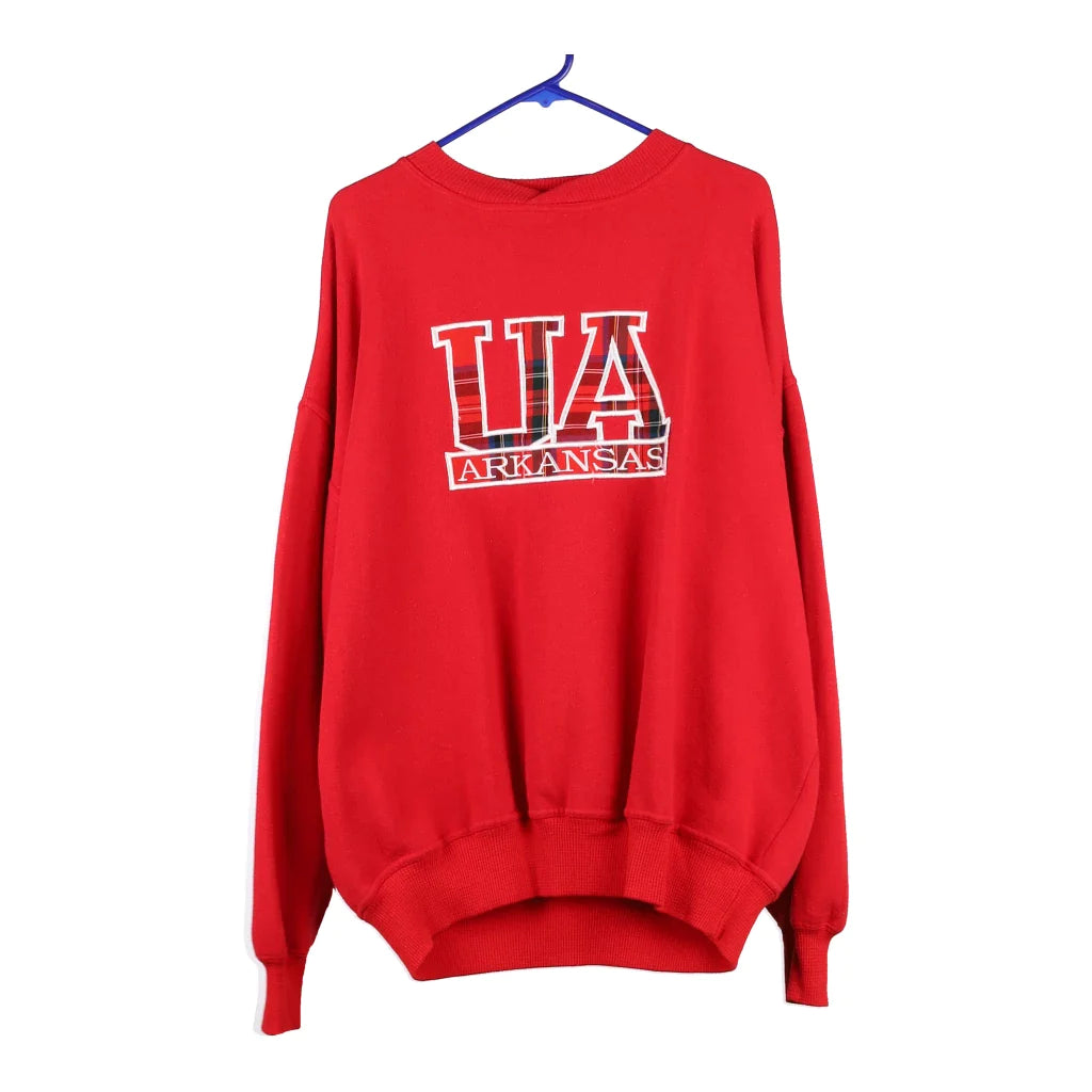 image of UA Arkansas Midland Sport College Sweatshirt - XL Red Cotton Blend