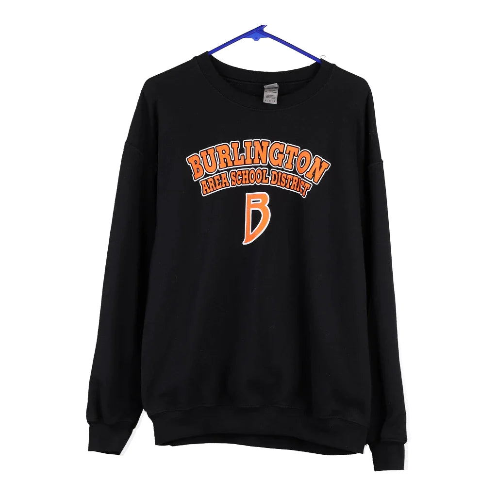 Image of Burlington Area School District Gildan College Sweatshirt - Large Black Cotton Blend