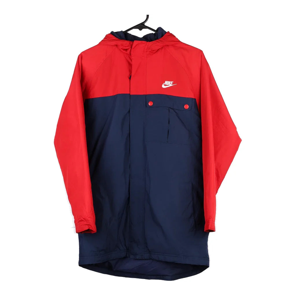 Image of Age 16-18 Nike Jacket - Large Red Nylon