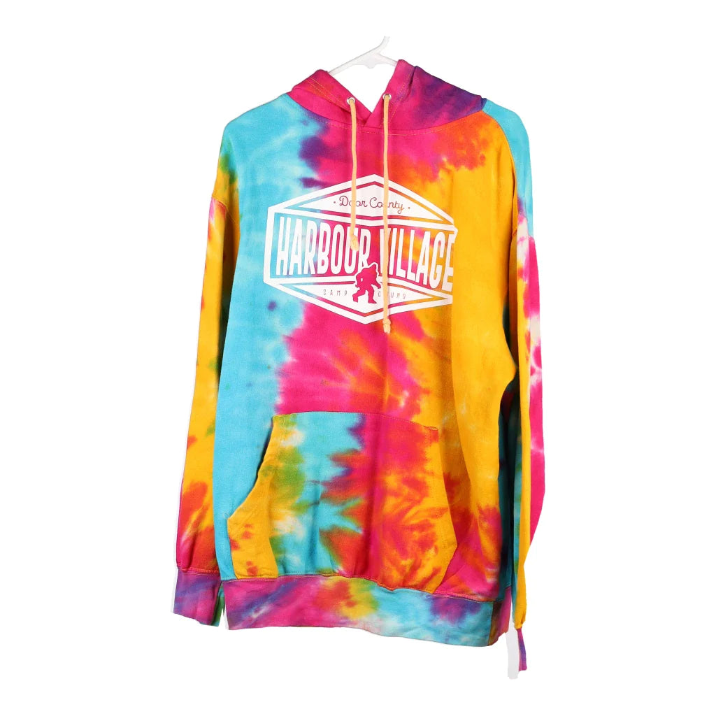 image of Harbour Village Mv Sport Graphic Hoodie - Medium Multicoloured Cotton