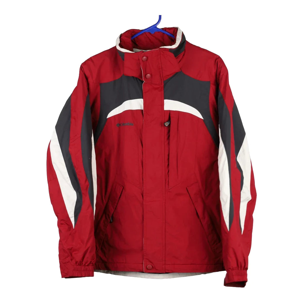 image of Columbia Jacket - Small Red Nylon