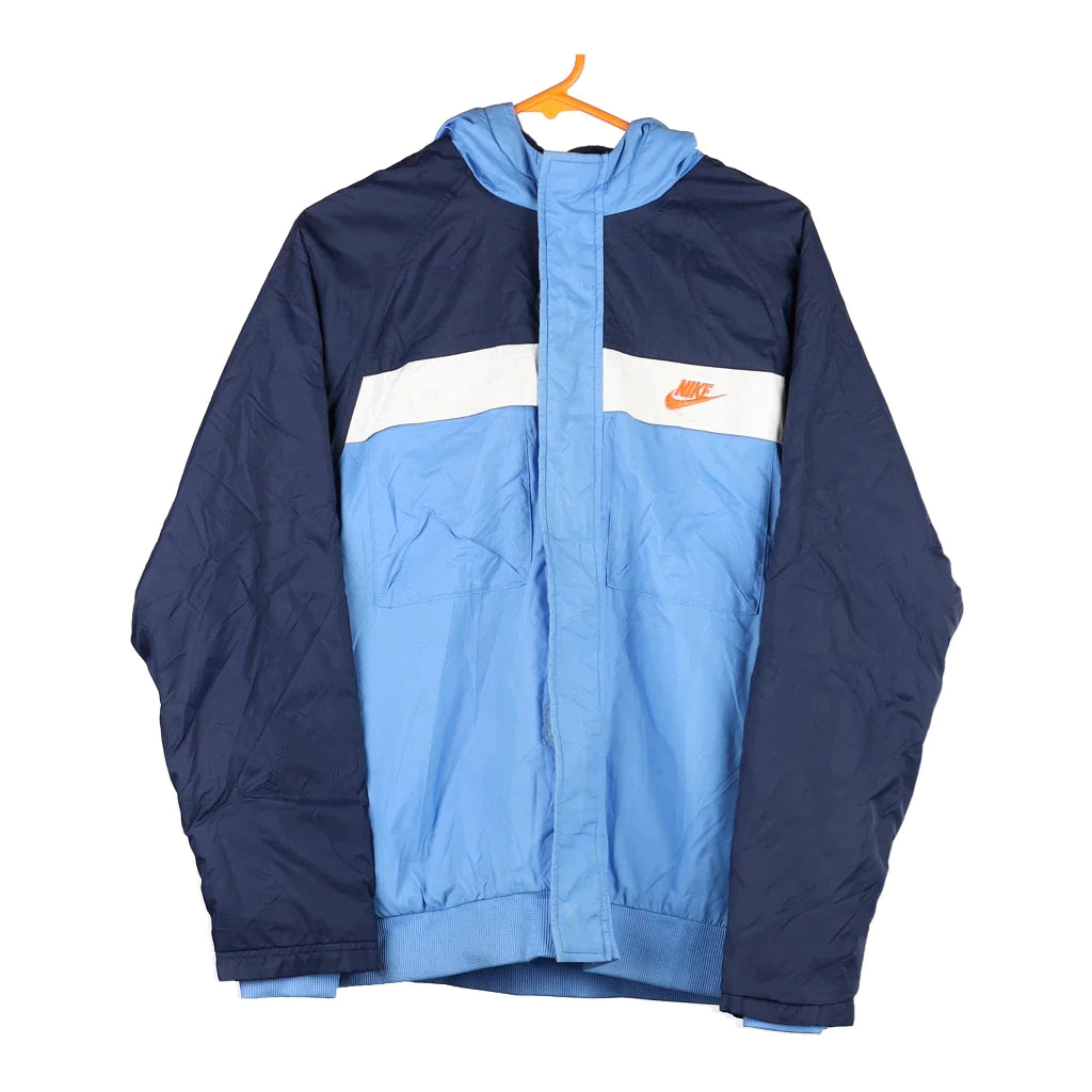 Image of Age 14-16 Nike Jacket - XL Blue Nylon