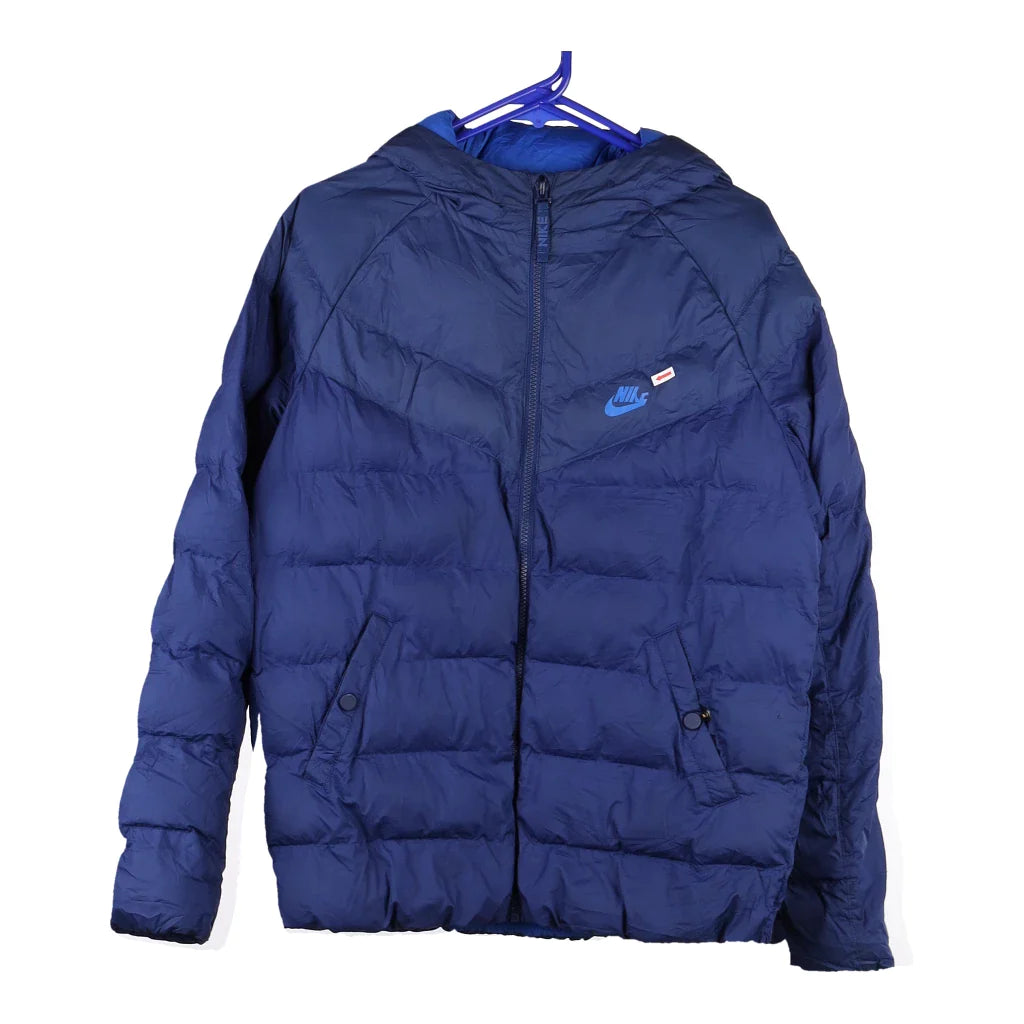 image of Age 13-15 Nike Puffer - XL Blue Polyester