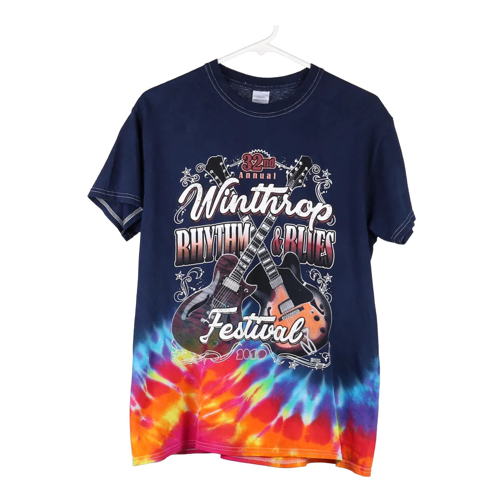image of Winthrop Rhythm & Blues Fesival 2010 Gildan T-Shirt - Medium Multicoloured Cotton