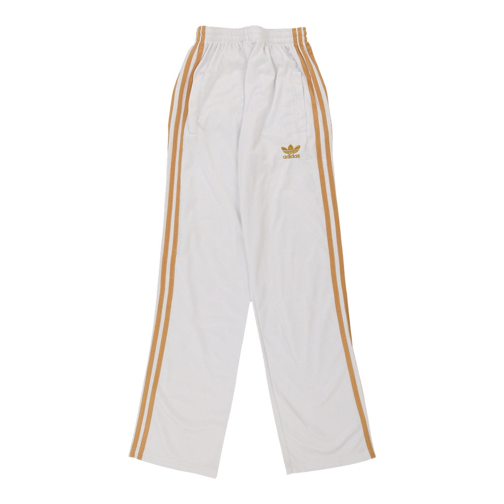 image of Age 12-13 Adidas Tracksuit - Large White Polyester