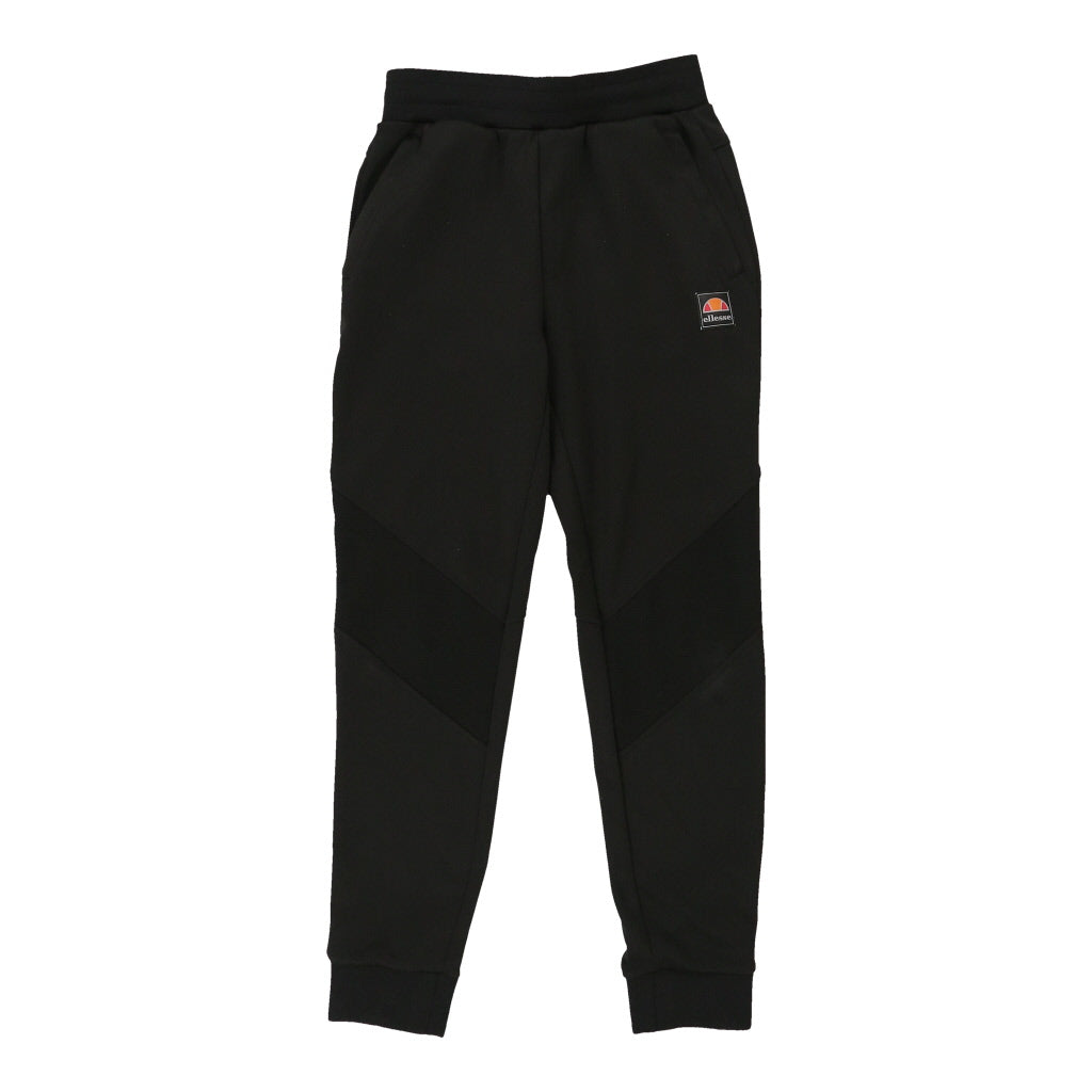 image of Age 12-13 Ellesse Tracksuit - Large Black Polyester