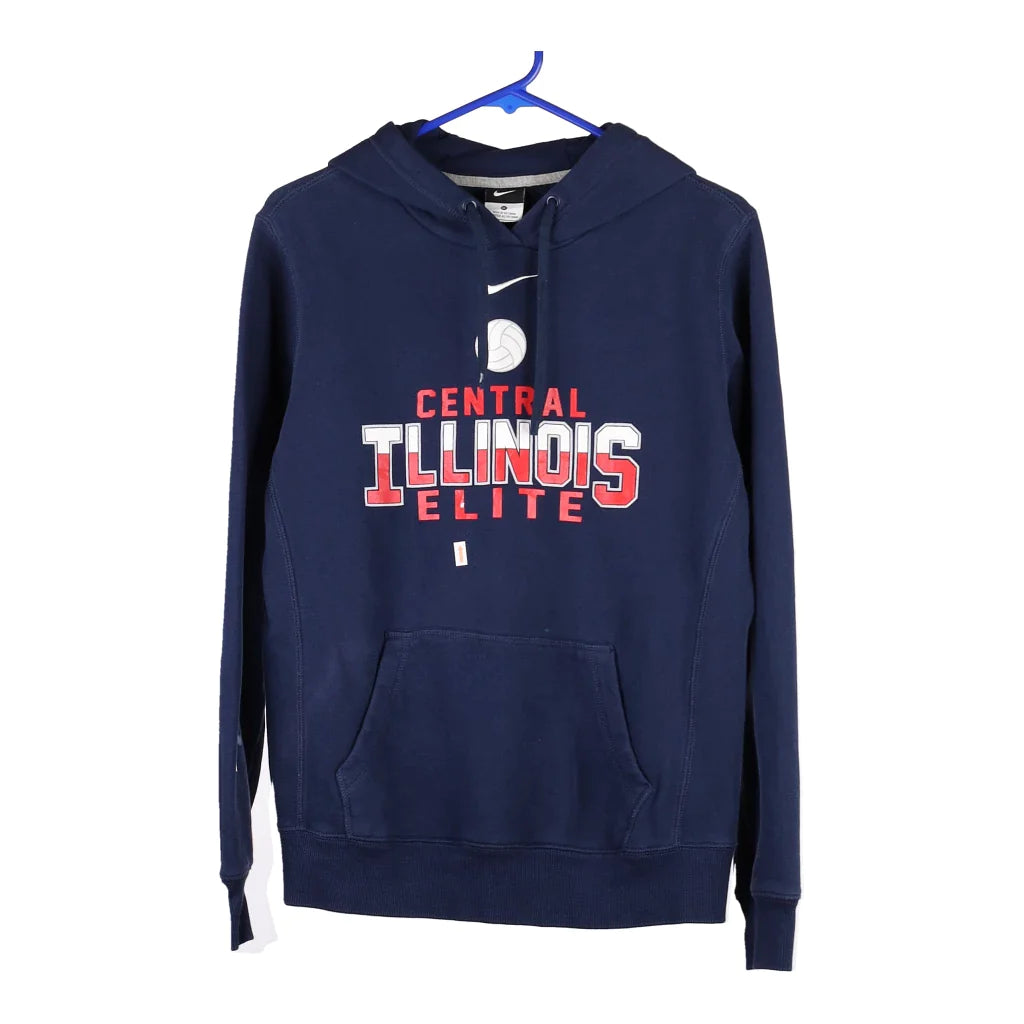 image of Central Illinois Elite Nike Hoodie - Medium Navy Cotton Blend