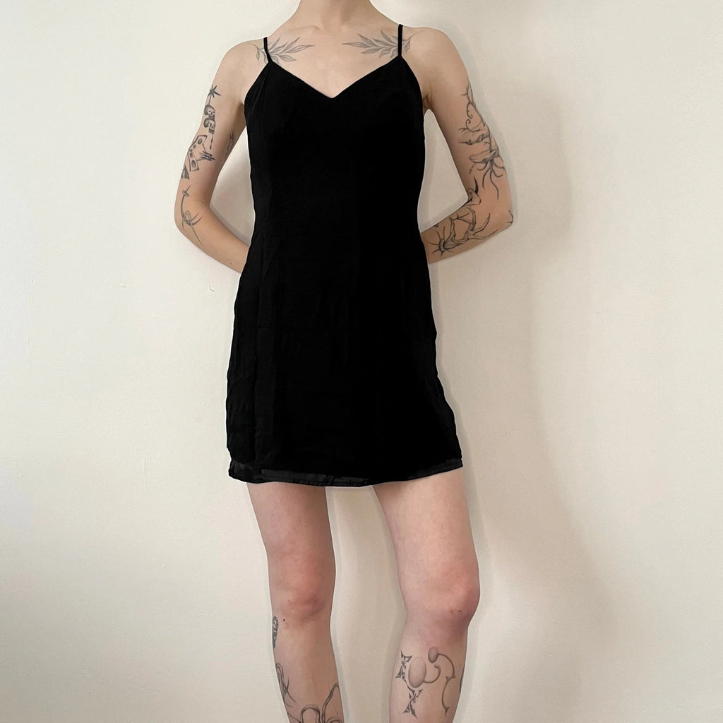 image of Max & Co Mini Dress - XS Black Viscose Blend
