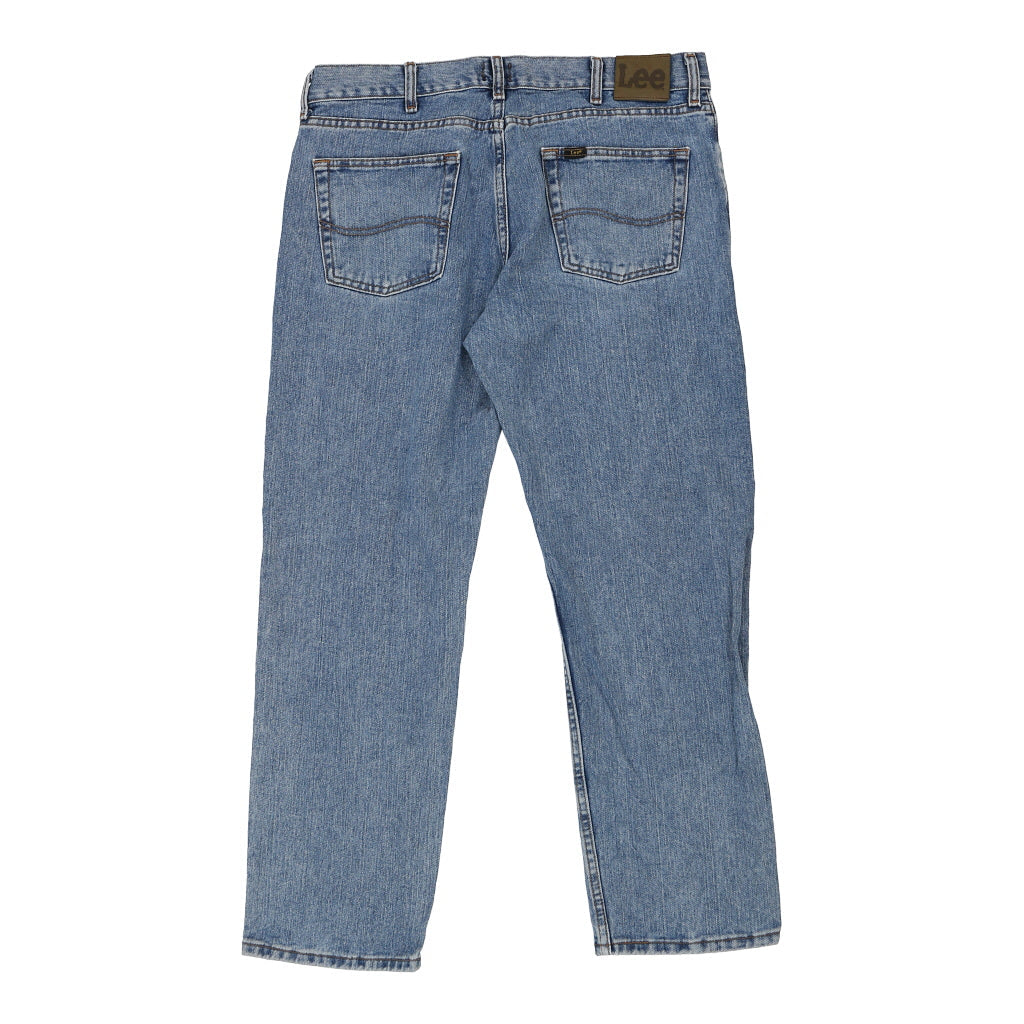 image of Lee Jeans - 36W 29L Blue Cotton